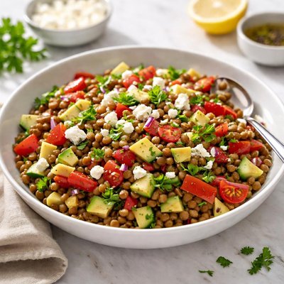 Ensalada de lentejas