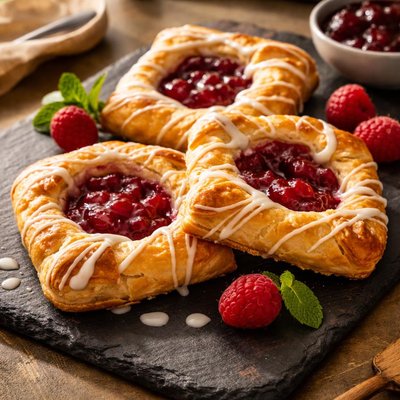 Entenmann raspberry danish Nutrition