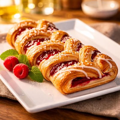 恩登曼树莓丹麦螺旋