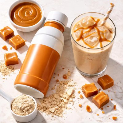 Equate caramel protein shake