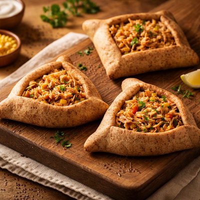 Esfiha de frango integral