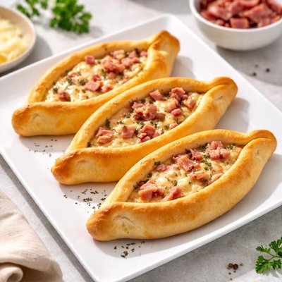 Esfira peru e queijo