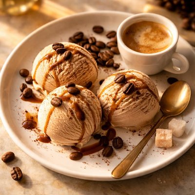 Espresso gelato