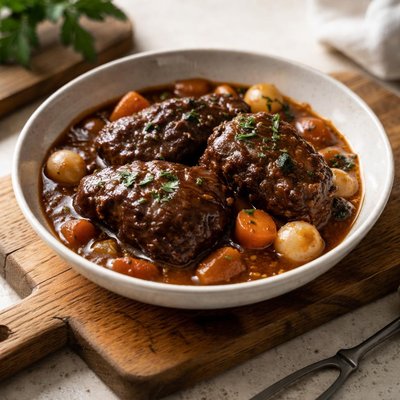 Estofado de carrillera de ternera