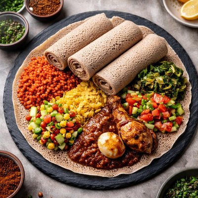Ethiopian injera