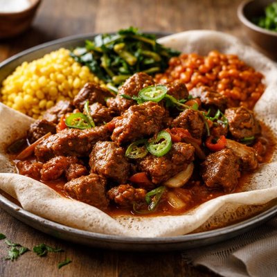 Ethiopian lamb dish