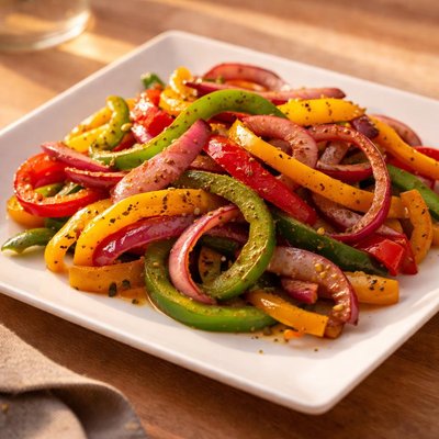 Extra fajita veggies