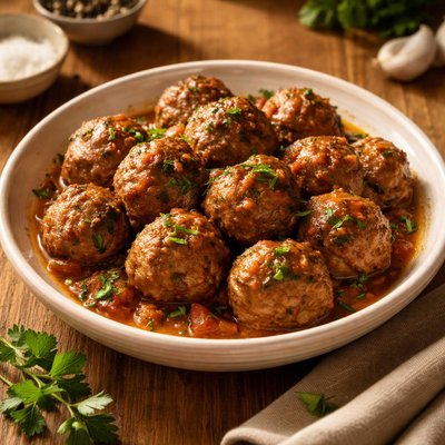 Extra lean ground veal meatballs