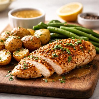 Factor honey mustard chicken