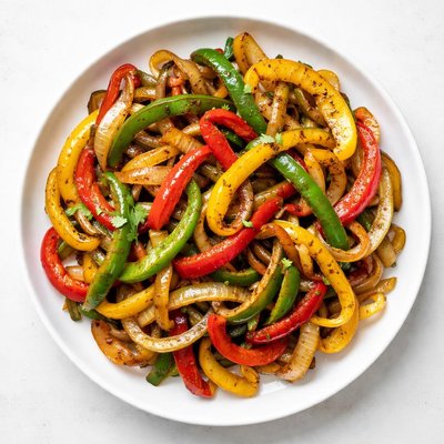 Fajita onion and peppers