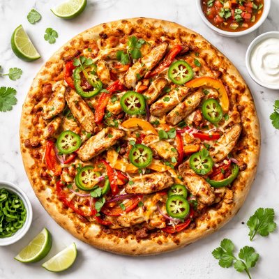 Fajita pizza