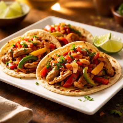 Fajita street taco