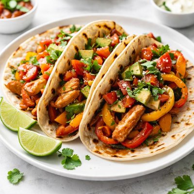 Fajita taco chicken