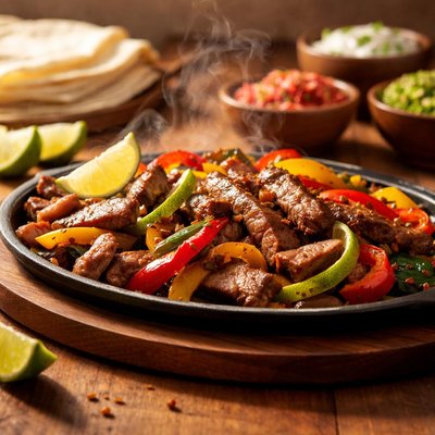 Fajitas de res