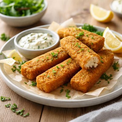 Fake fish fingers