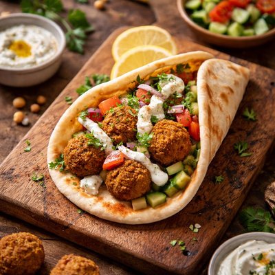 Falafel gyro