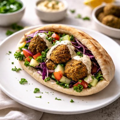 Falafel pita