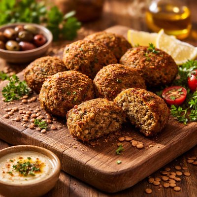Falafels de lentilles