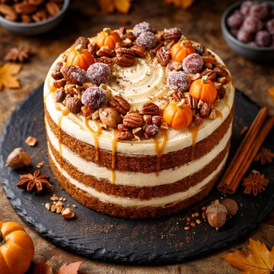Fall party cake