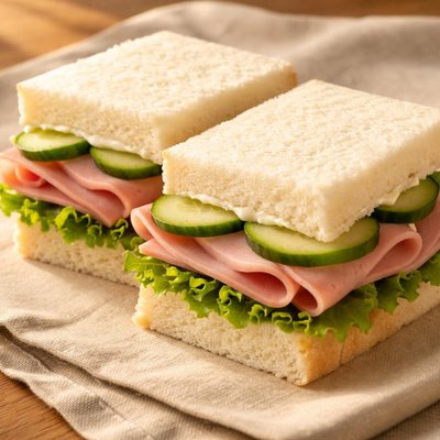 Family mart ham and cucumber