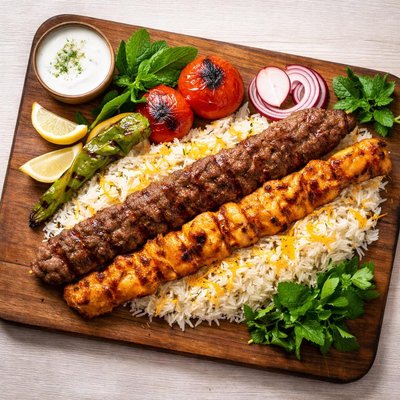 Famous kabab- soltani