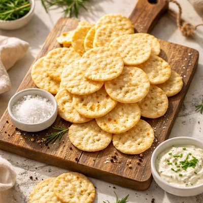 Fantastic rice crackers