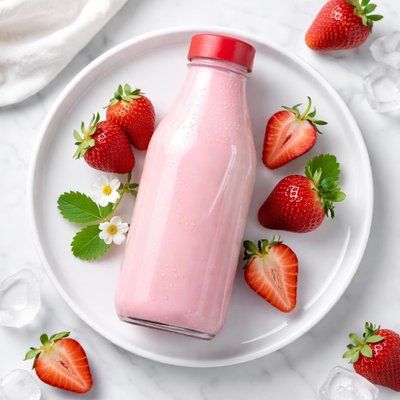 Farmdale strawberry flavoured milk