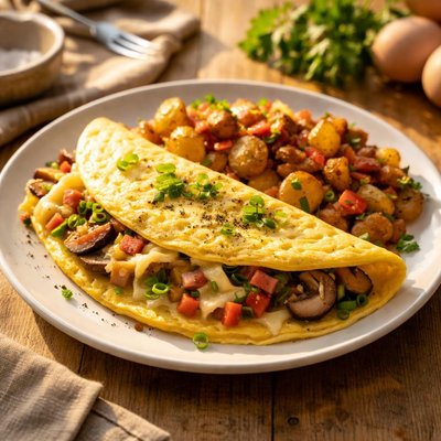 Farmhouse omelette