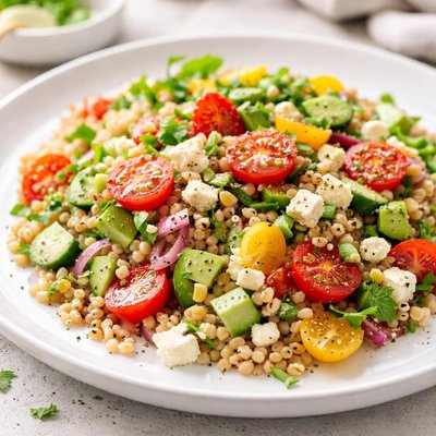 Farro salad