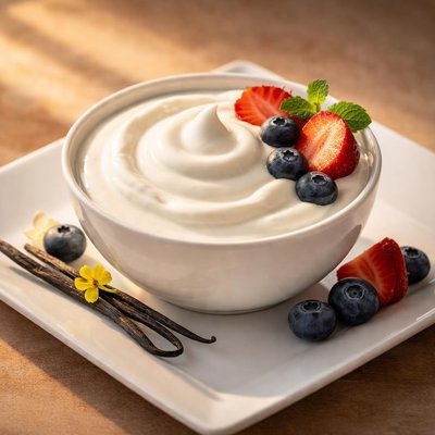Fat-free vanilla greek yogurt
