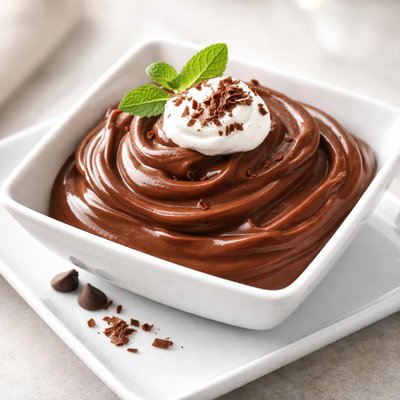 Fat free chocolate pudding