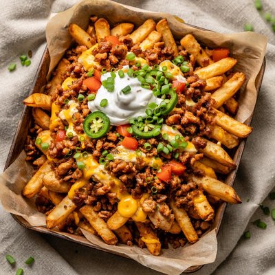 Fat jak loaded fries