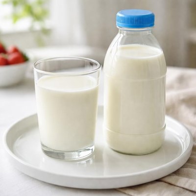 Fat reduced milk