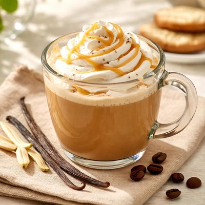 Fench vanilla coffee