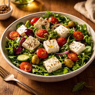 Feta cheese salad