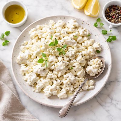Feta crumbled cheese