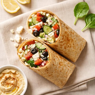 Feta dunkin wrap