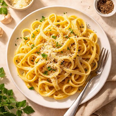 Fettuccine egg pasta