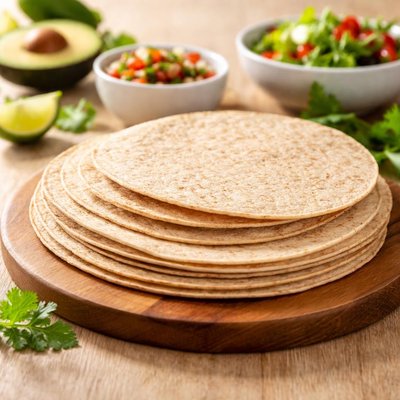 Fiber tortilla