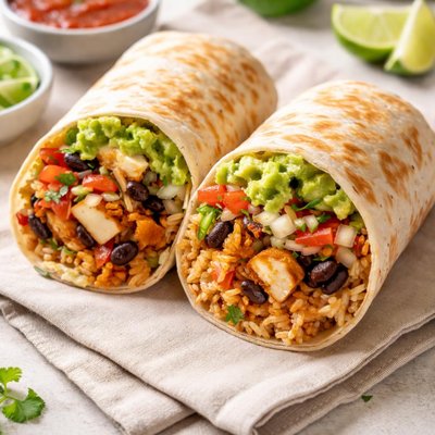 Fiesta burrito from cinco de mayo in martinez california