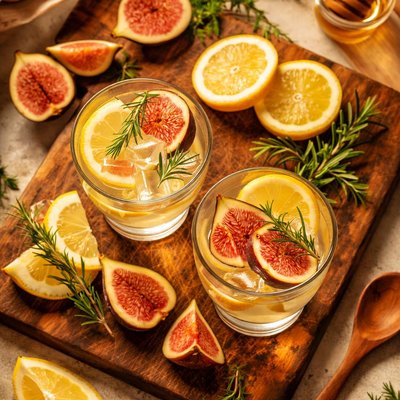 Fig lemonade