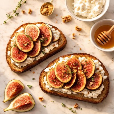Figs on toast