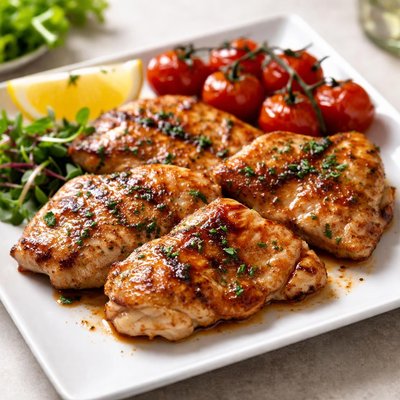 Filetes de contramuslo de pavo