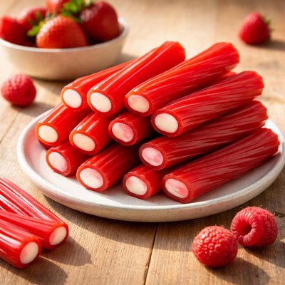 Filled twizzlers