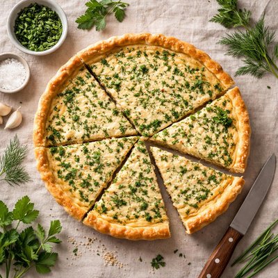 Fine herbs pie