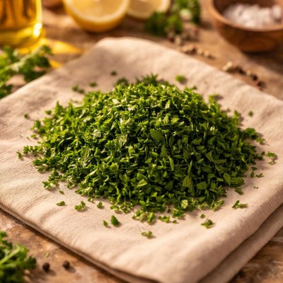 Finely chopped parsley