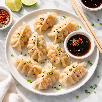 Finger and prawn dumplings mr chen