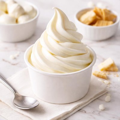 Fior di latte soft serve