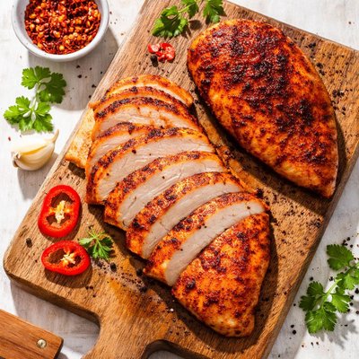 Fire chicken sandwich meat