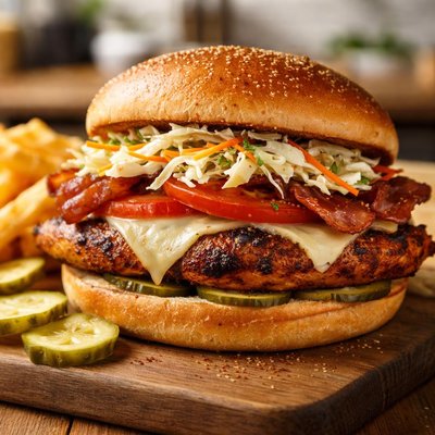 Firehouse cajun chicken sandwich